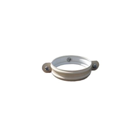 Collier de fixation Alu 10/10ème pour descente d'eau pluviales ronde - Diamètre et couleur au choix