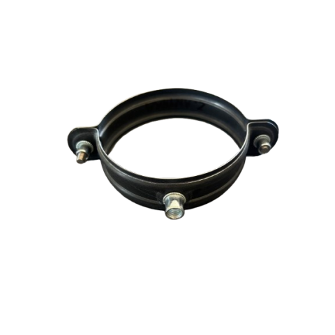 Collier de fixation Zinc 7/10ème pour descente d'eau pluviales ronde Ø100 - Couleur au choix