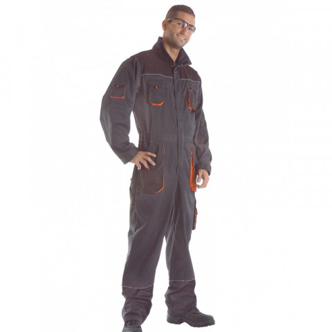 Combinaison de travail singer pro poches zip polyester /coton haute qualite - Taille au choix