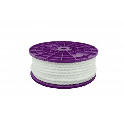 Cordage polypropylène Ø6mm blanc - VISO - vendu au ML - CBL069NB