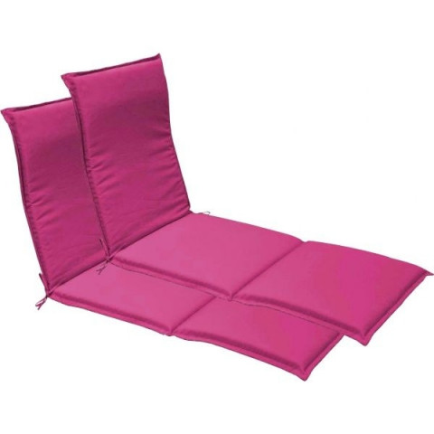 Coussin bain de soleil garden (lot de 2) - Couleur au choix