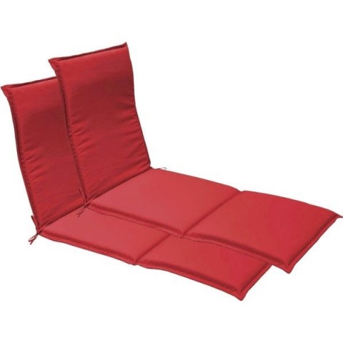 Coussin bain de soleil garden (lot de 2) - Couleur au choix