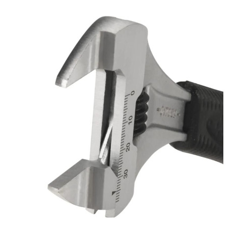 Clé à molette à ouverture extra large Virax - Capacité d'ouverture : 34 mm - Longueur : 175 mm - 017045