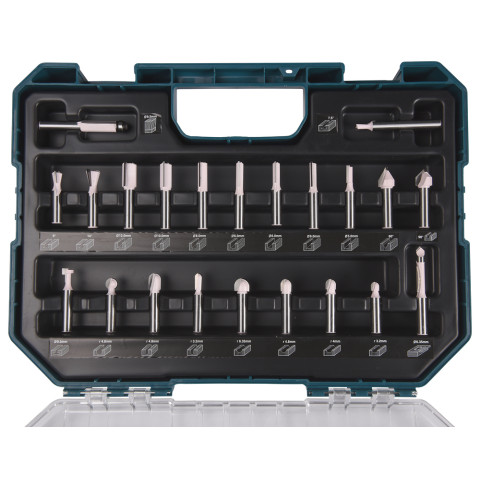 Coffret de 22 fraisesà rainurer - MAKITA - D-74784