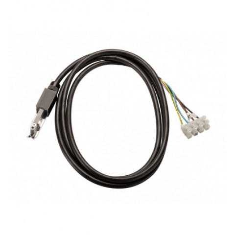 D-track, alimentation, avec boîte de connexion et serre-câble - couleur au choix