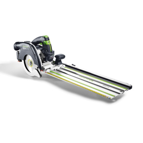 Scie circulaire à capot basculant sans fil HKC 55 EB-Basic-5,0 - FESTOOL - avec 1 batterie 18V 5.0Ah - Systainer - 577034
