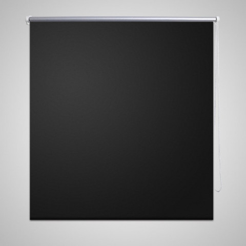 Store enrouleur noir occultant fenêtre rideau pare-vue volet roulant helloshop26 - Dimension au choix