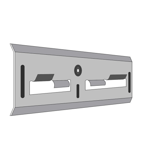 Sachet de 100 Clips DURACOLOR® DURALAP inox fixation par vis - DACCLIPV
