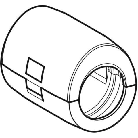 Recouvrement multicouche FlowFit pour raccord à sertir - Ø 20 mm - Blanc alpin - GEBERIT - 619.739.00.1