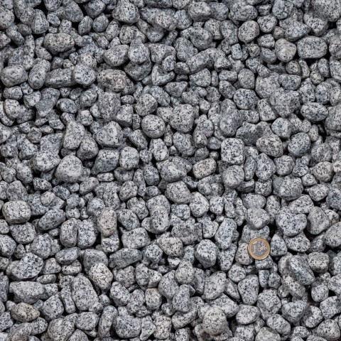 Galet granit gris 10-20 mm - pack de 3 m² (10 sacs de 20kg - 200kg)