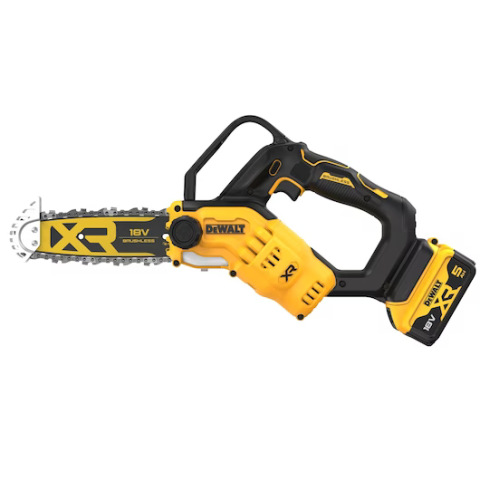 Tronçonneuse élagueuse DEWALT XR 18V Brushless - 1 batteries 5.0 Ah, chargeur + accessoires - DCMPS520P1-QW