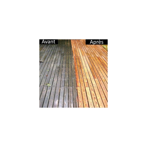 Dégriseur pour bois extérieurs DG105 - Bardages, terrasses, meubles AnovaBois - Conditionnement au choix