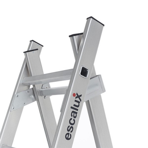 Echelle transformable 2 plans Escalux - Nombre d'échelons au choix