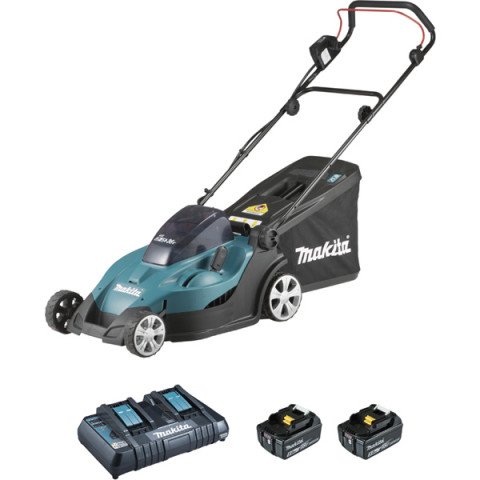 Pack sans fil 3 machines MAKITA 18V Li-ion DUH651RF2 + DLM431PT2 + DUB361Z - LOT0149