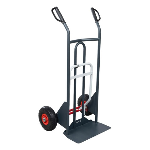 Diables DBA poignées à garde bavette mixte 350 kg - Type de roues au choix