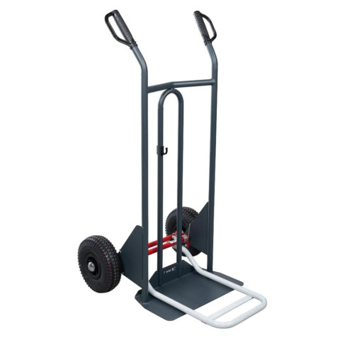 Diables DBA poignées à garde bavette mixte 350 kg - Type de roues au choix