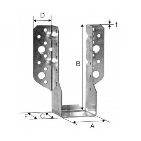 Sabots à ailes extérieures optimisés dimensions au choix