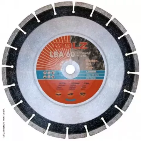 Disque diamant lba60 300mm 25.4/20 - golz - lba60301