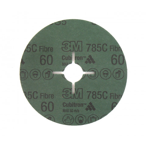 Disque fibre 3m 785 c diamètre 127 grain 60 x 10