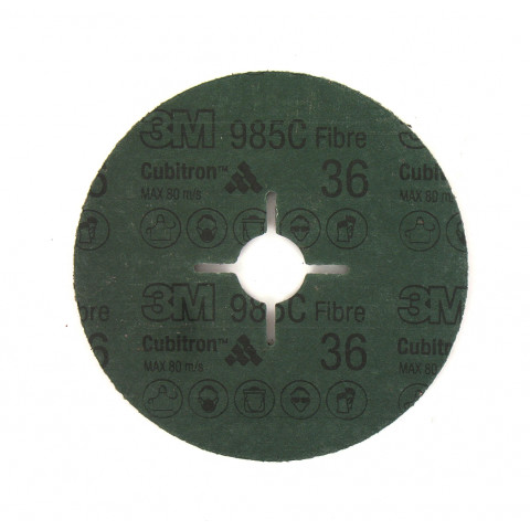 Disque fibre 3m 985 c diamètre 127 grain 36 x 1