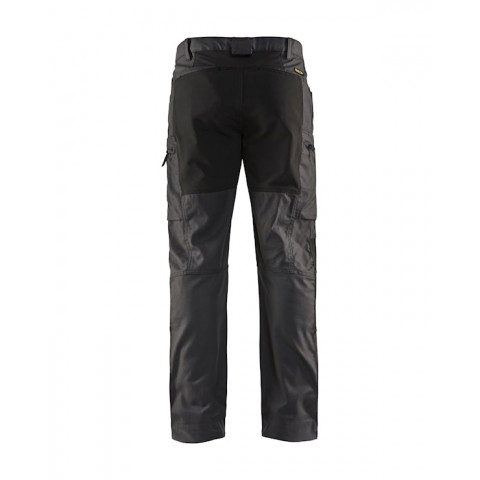 Pantalon maintenance stretch gris foncé noir  14591145