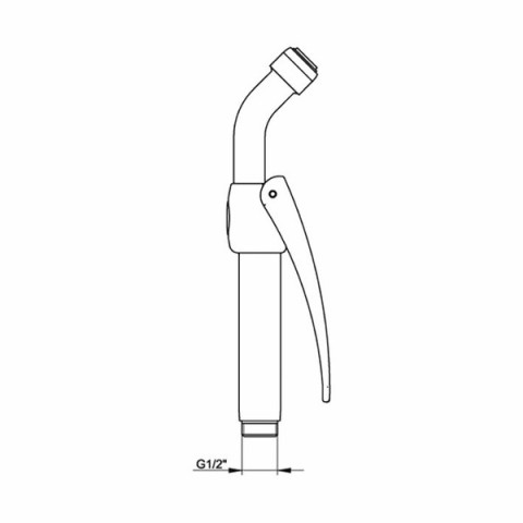 Douchette 45 seule/lave bass. - presto : 90640
