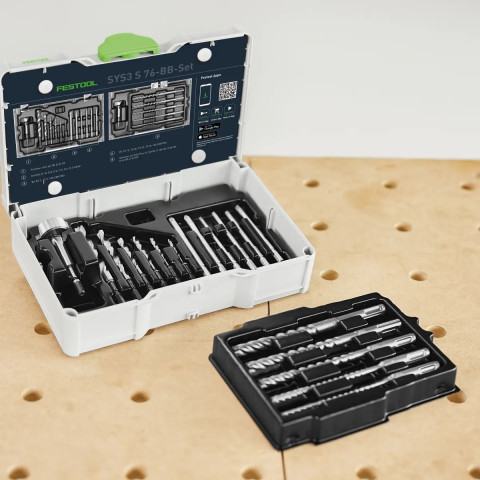 Embout et kit de forets SYS3 S 76-BB-Set - FESTOOL - 578119