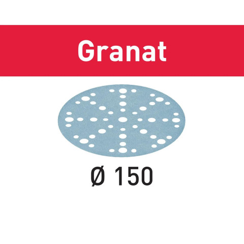Abrasif STF D150/48 P220 GR/10 Granat pour ponceuse - FESTOOL - 578137