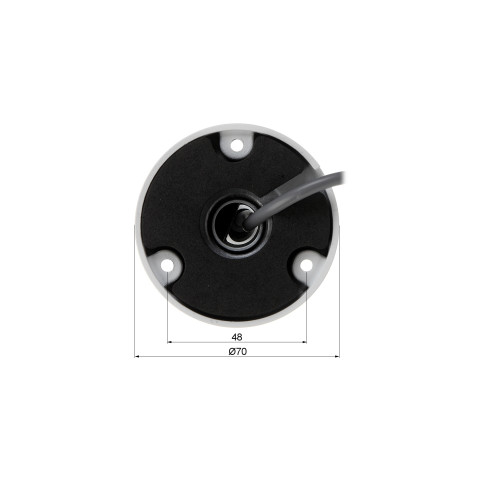 Mini-caméra tube extérieure 5 mp ir 20m - hikvision