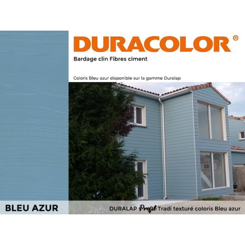 Lame DURACOLOR® - Profil DURALAP Tradi texturé - Paquet de 4 lames - Coloris au choix