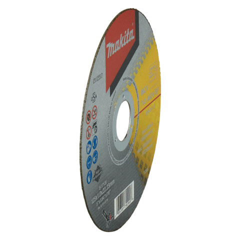 Disques à tronçonner métal et inox 125x1x22.23 mm makita - a60u - 50 pièces - e-17120-50