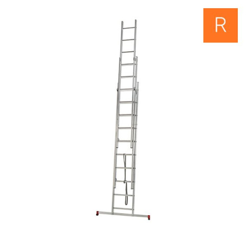 Echelle transformable 3 plans Escalux - Nombre d'échelons au choix