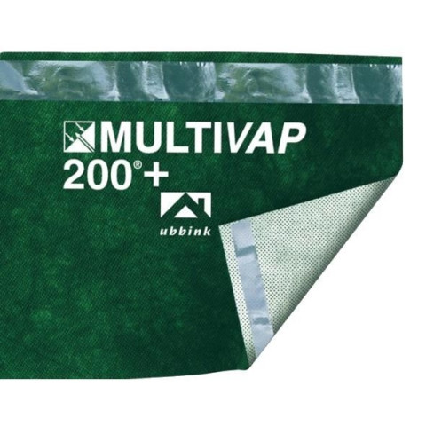 Écran de sous-toiture HPV Multivap 200+ UBBINK - 1.50 x 50m - avec bande adhésive - 205009