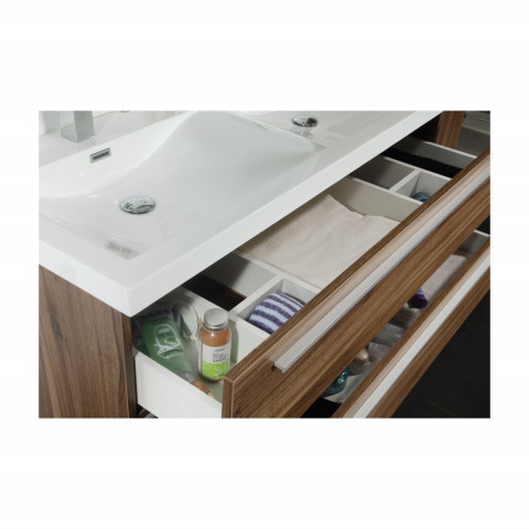 Ensemble meuble salle de bains double vasque 120 cm