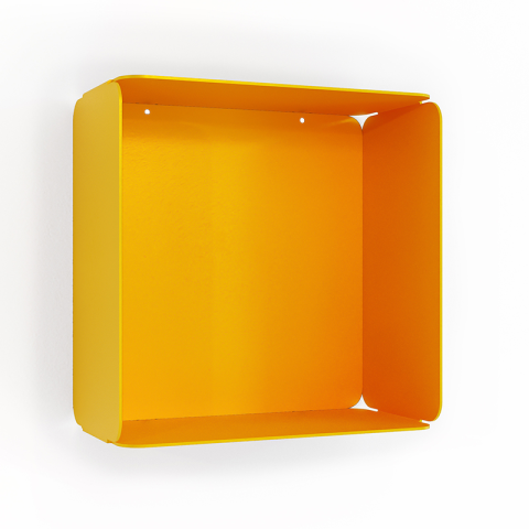 Etagère murale cube DECO-GEM L.30 x H.30 x P.15 cm Amethyste