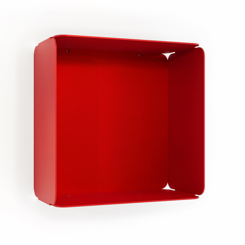 Etagère murale cube DECO-GEM L.30 x H.30 x P.15 cm Amethyste