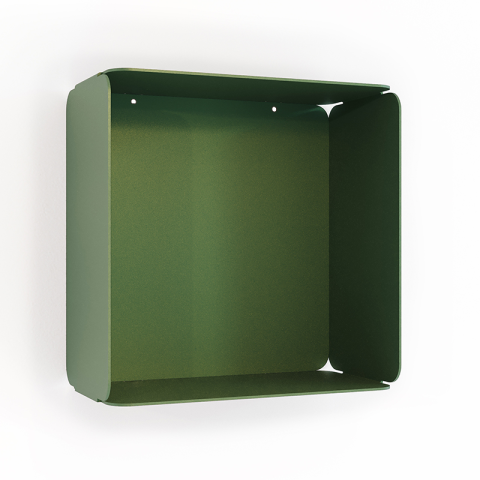 Etagère murale cube DECO-GEM L.30 x H.30 x P.15 cm Amethyste