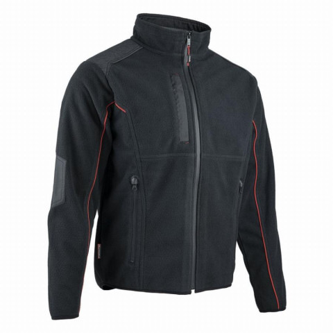 Veste polaire zippée FACOM Shift Noir Taille L - FXWW2010E-L