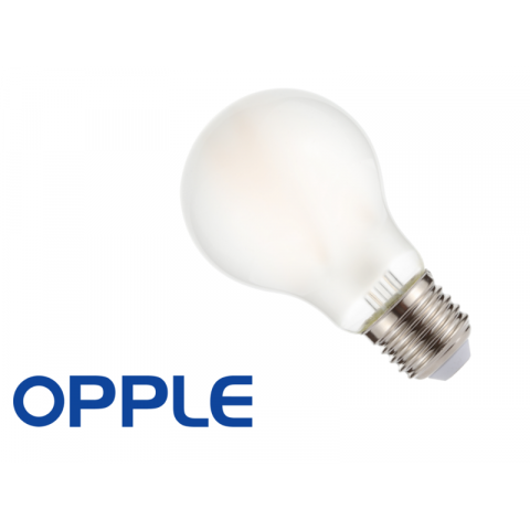 Ampoule led a60 culot e27 7w opaque