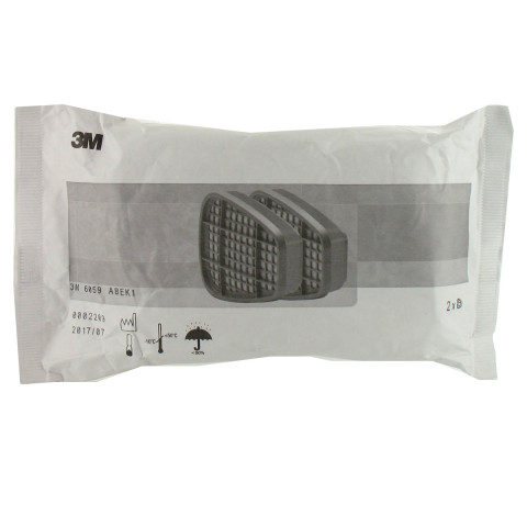 Filtres antigaz 3m 6055 a2 x 2