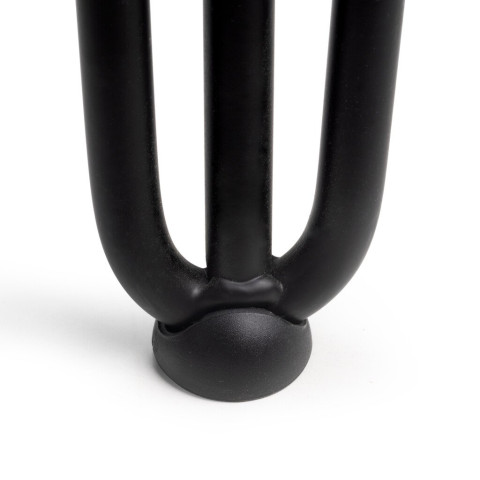 Lot de 4 pieds Hairpin de 3 fils par table, hauteur 710mm, Acier, Peint en noir