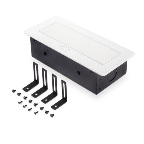 Multiconnecteur Atom 26 A+C pour bureau, EU, Acier et Plastique et Zamak, couleur au choix