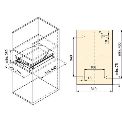 Planche à repasser, Acier et Bois, pliante et coulissante pour meuble Iron 2