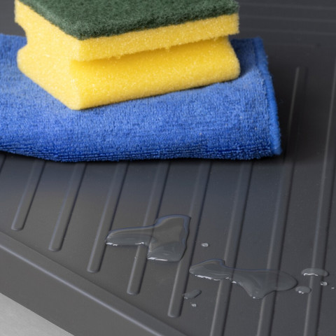Protecteurs fond pour la cuisine Sink, M60, 567x580mm, épaisseur de la planchet 16mm, découpable, Plastique, Gris antracite