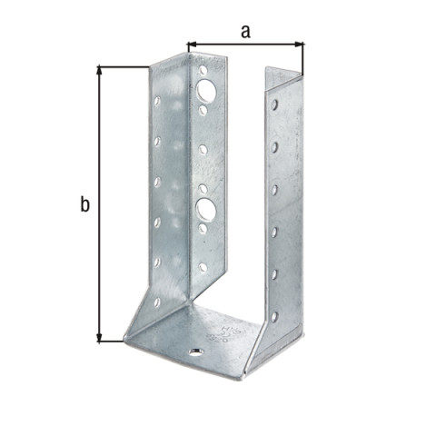 Sabot support U ailes intérieures 64x128 Galva Alberts - 335229