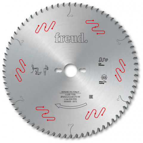 Lame pour panneaux en bois/contreplaqués freud - ø350 3,5/2,5 al30 z84 ba - f03fs04895 -lu2b 1600