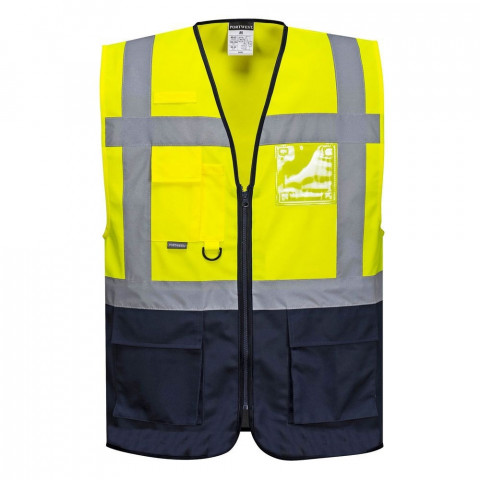 Gilet fluo secouriste haute visibilité portwest executive warsaw