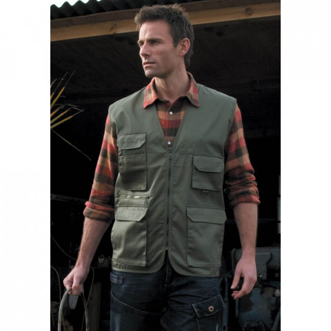 Gilet multipoches safari result - Coloris et taille au choix