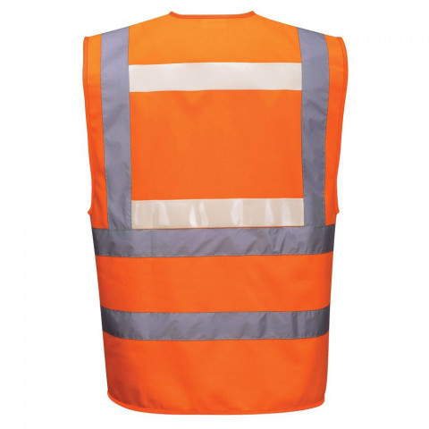 Gilet sans manche haute visibilité triple technologies portwest glowtex - Couleur et taille au choix
