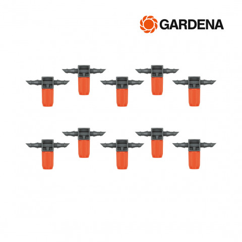 Goutteur en ligne réglable micro-drip gardena - 10 pièces 1392-26